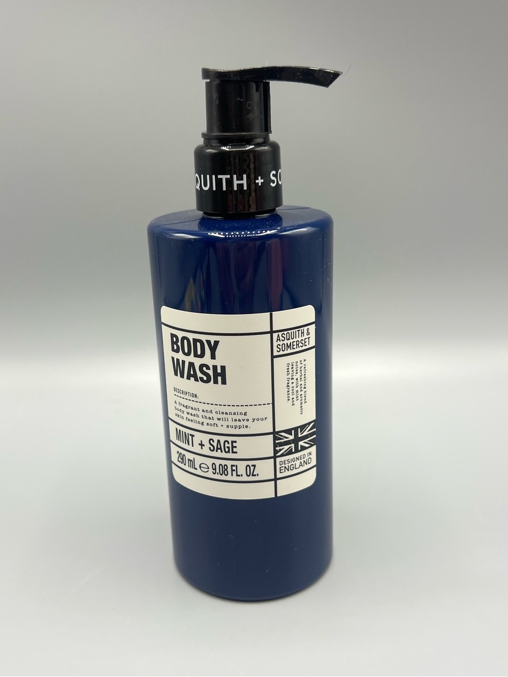 Asquith & Somerset Mint + Sage Refreshing Body Wash 9.08 fl oz